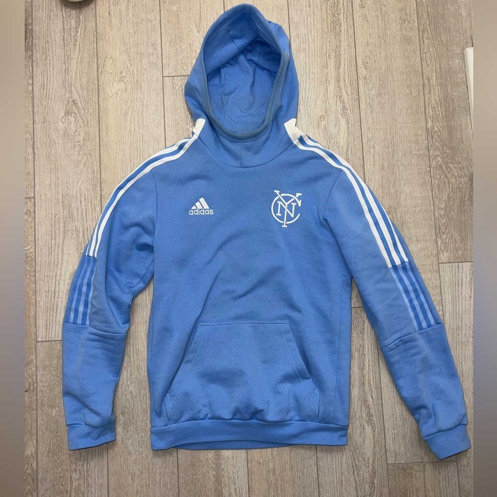 ADIDAS TEAM Adidas Men's New York City Fc Travel Hoodie